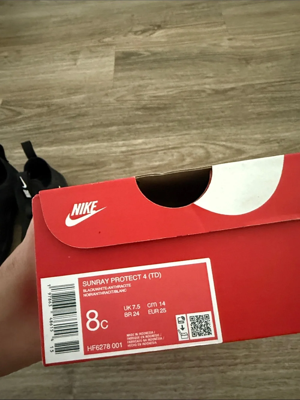Nike Kids Black Sunray Protect 4 Water Shoes